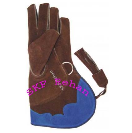 Falconry Leather Gloves.